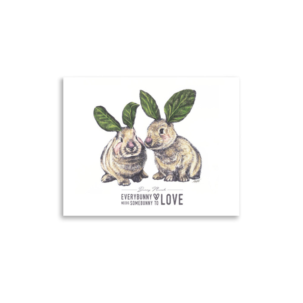 Bunny Munch Art Print