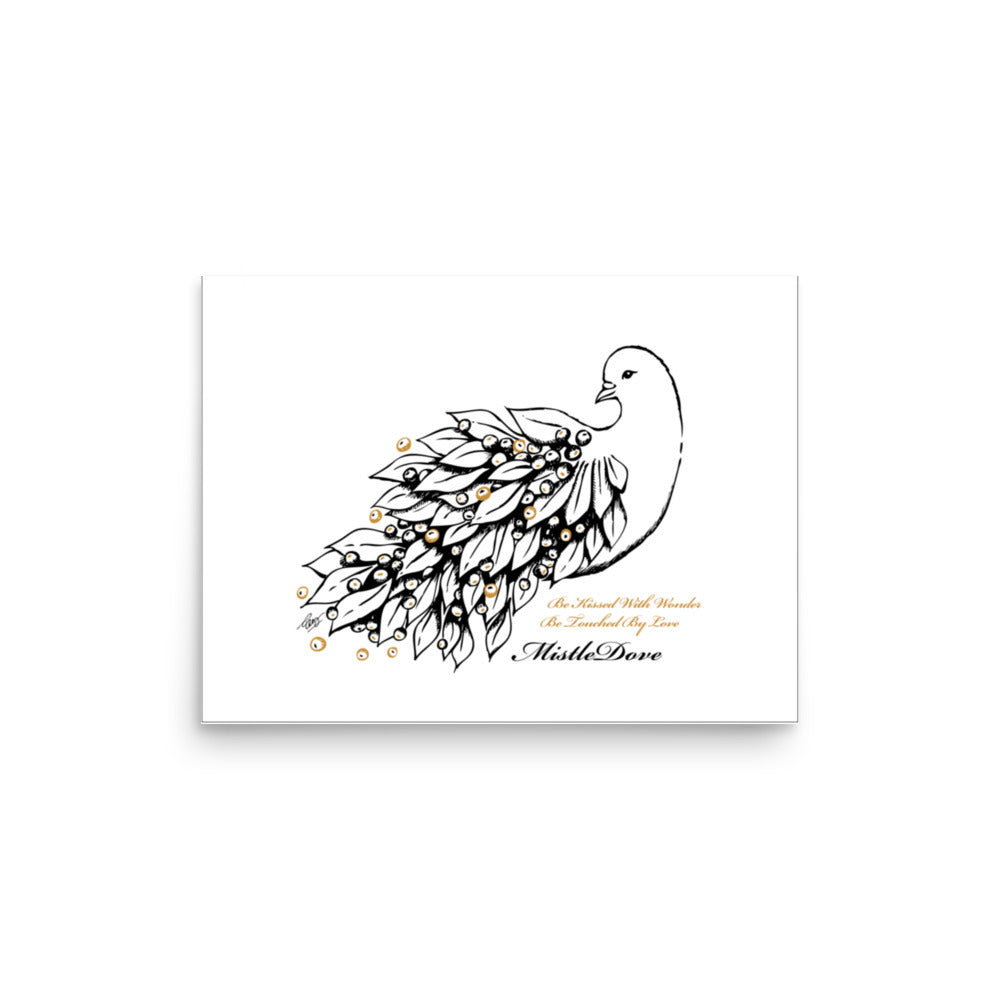 Mistle Dove Art Print