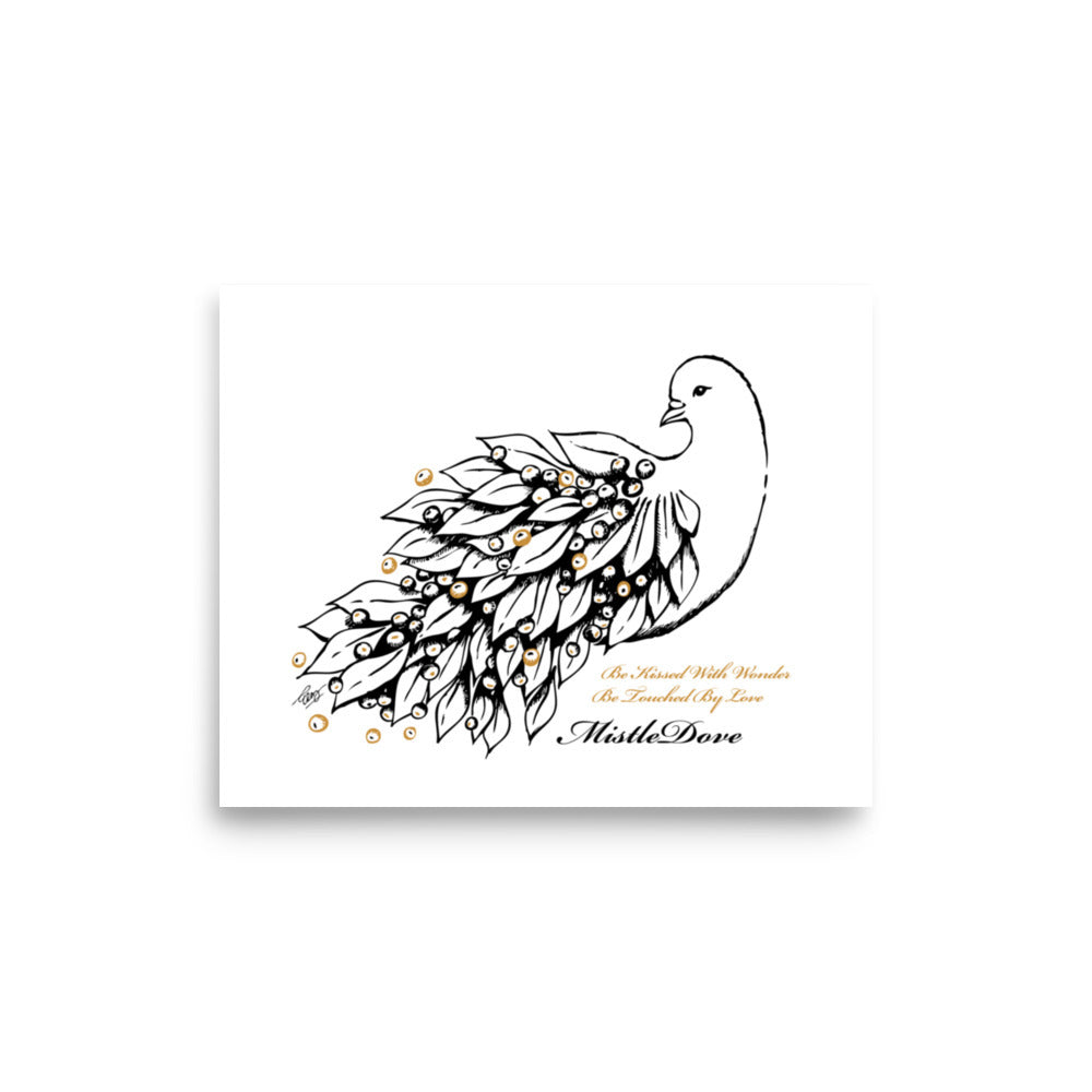 Mistle Dove Art Print