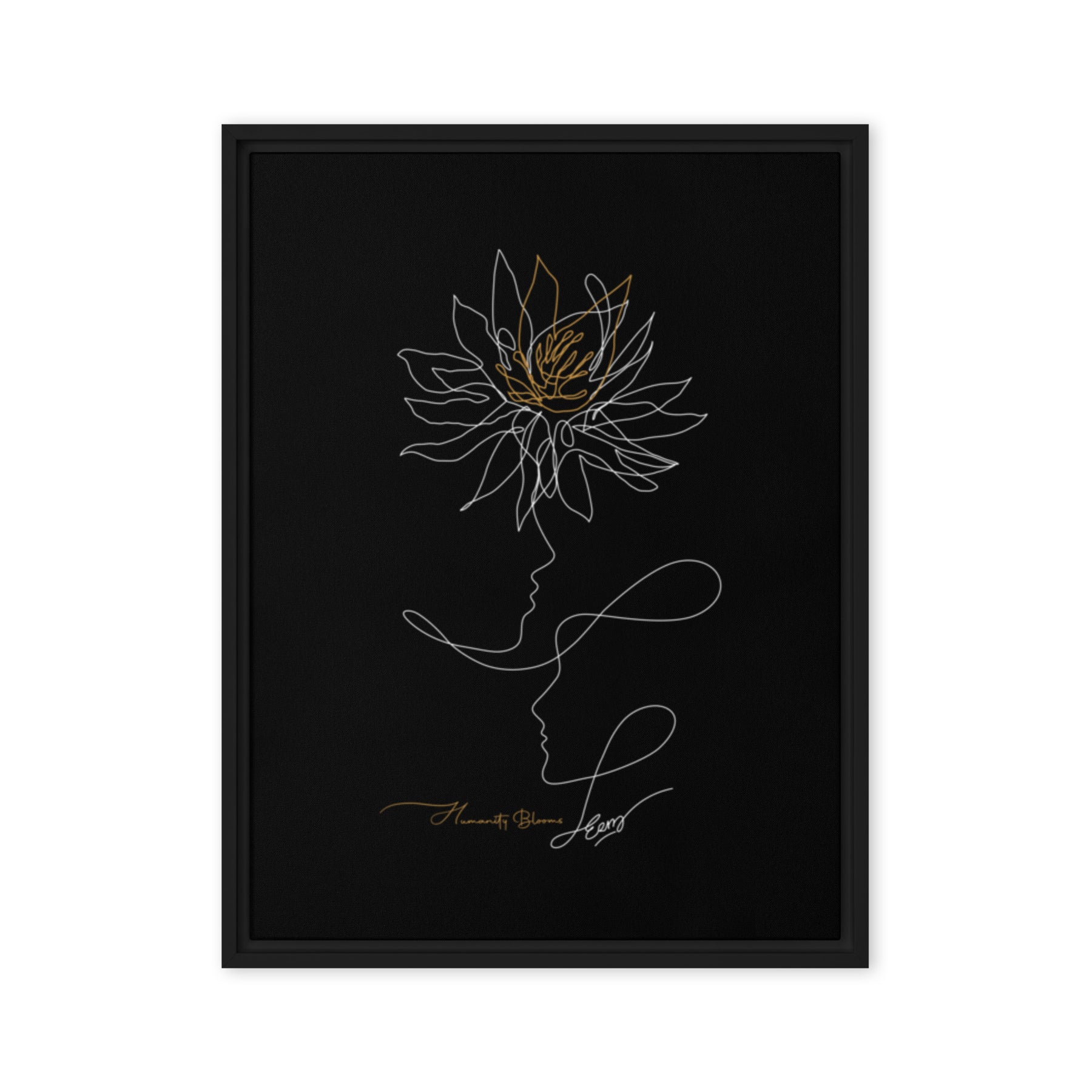 Humanity Blooms Canvas Print