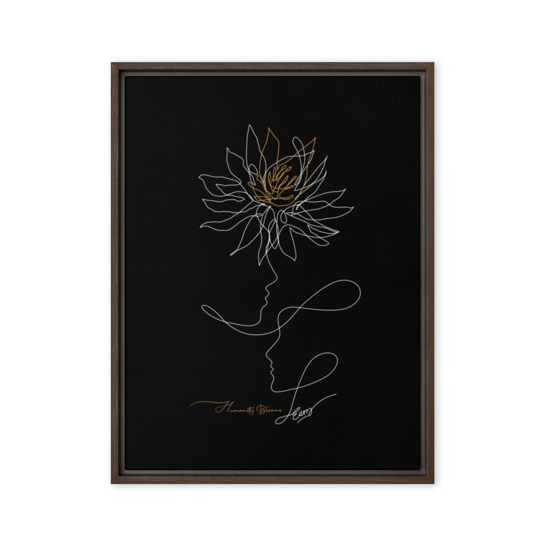 Humanity Blooms Canvas Print