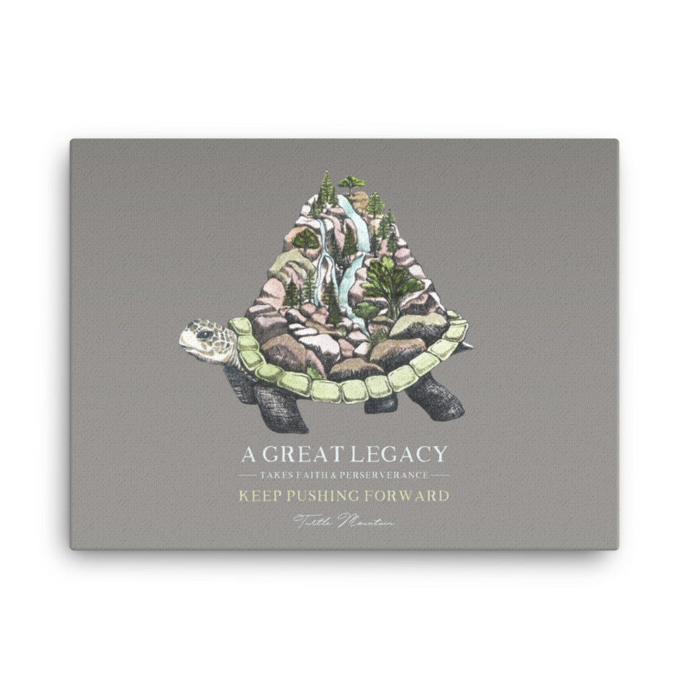Turtle Mountain Canvas Print