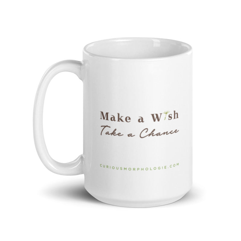 Hedgehog Dandelion Inspirational Mug