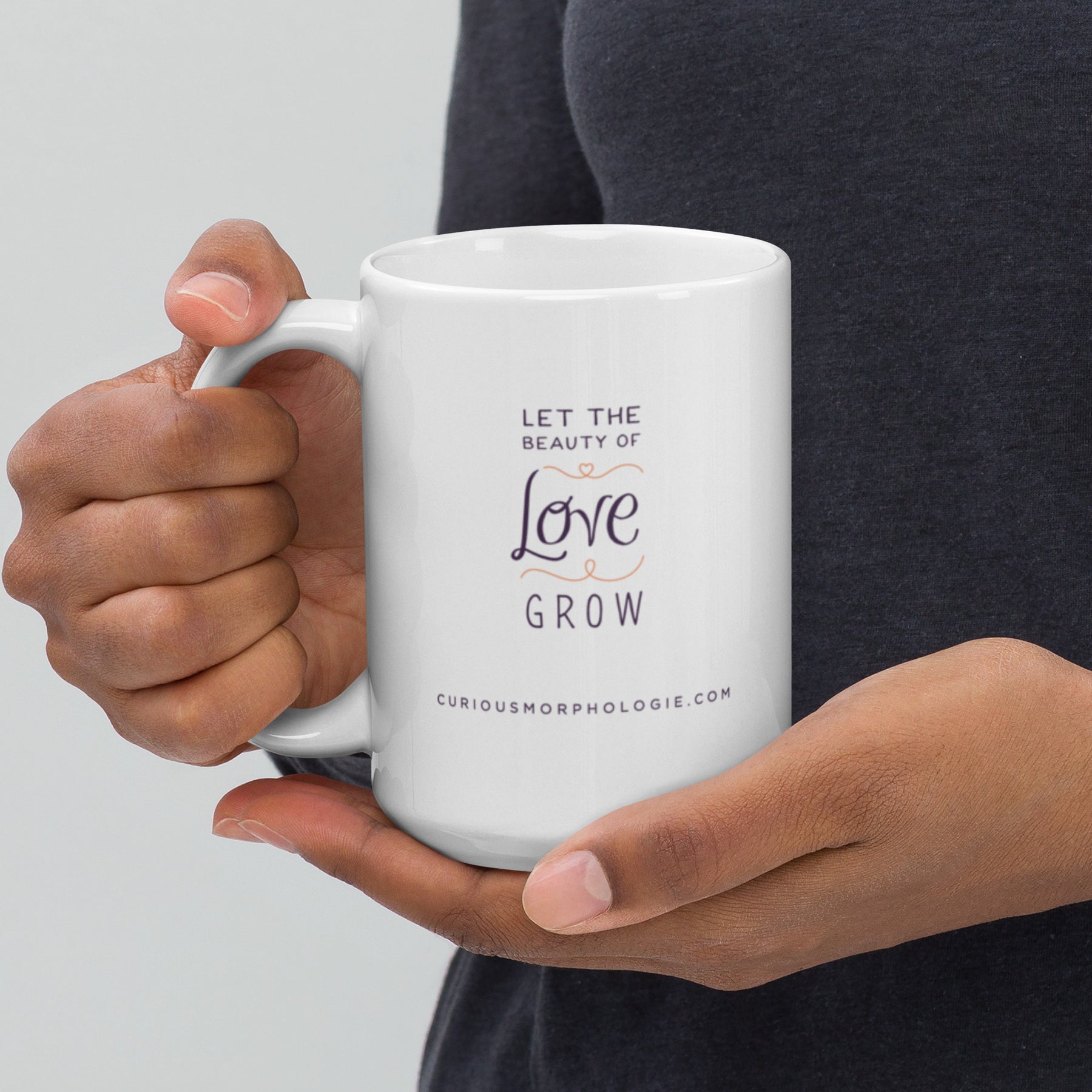 Swanlily Bouquet Inspirational Mug