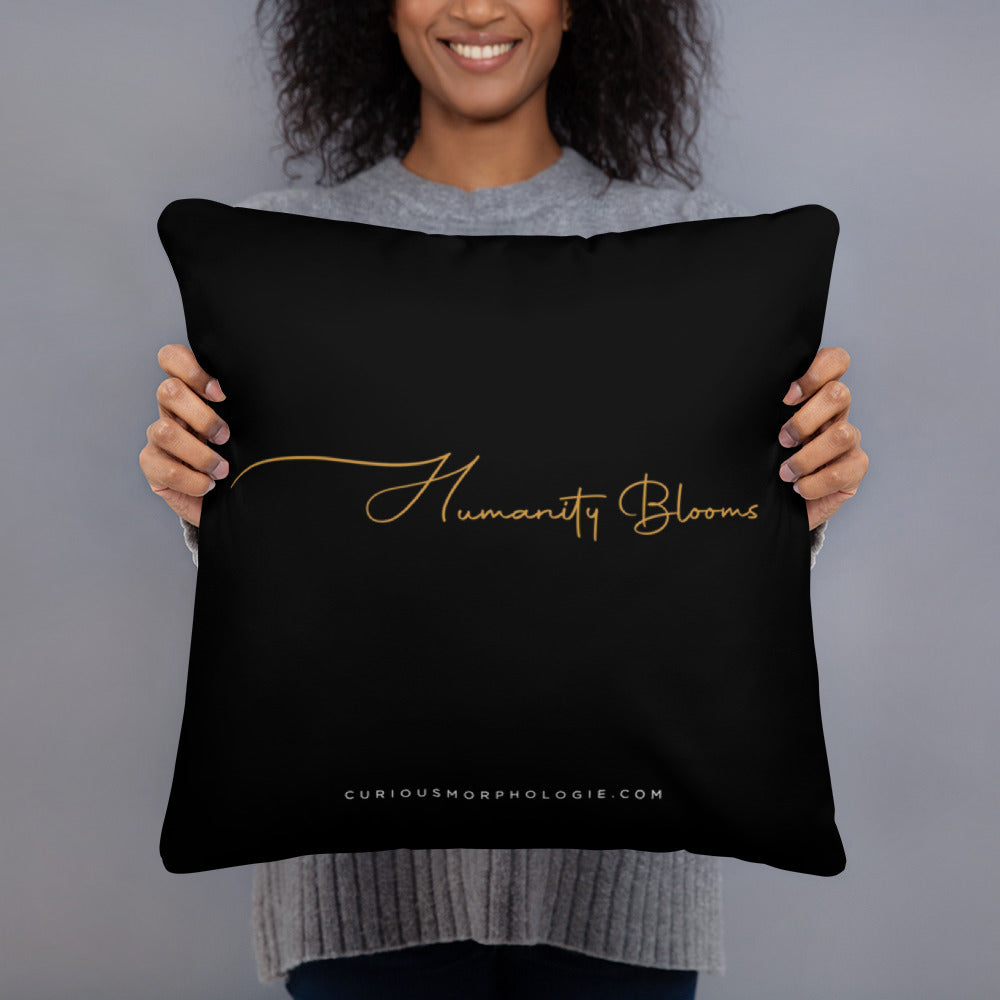 Humanity Bloom Cuddle Pillow (Two-Sided)