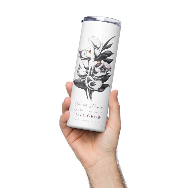 Swanlily Bouquet Travel Tumbler & Canister