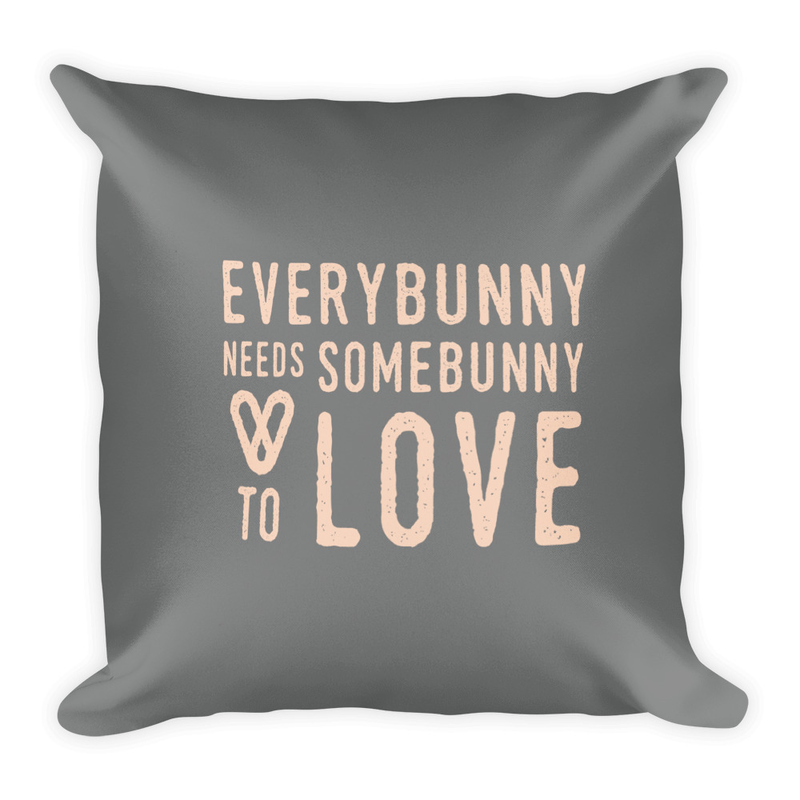 Bunny Munch Cozy Cuddle Pillow (Two-Sided)