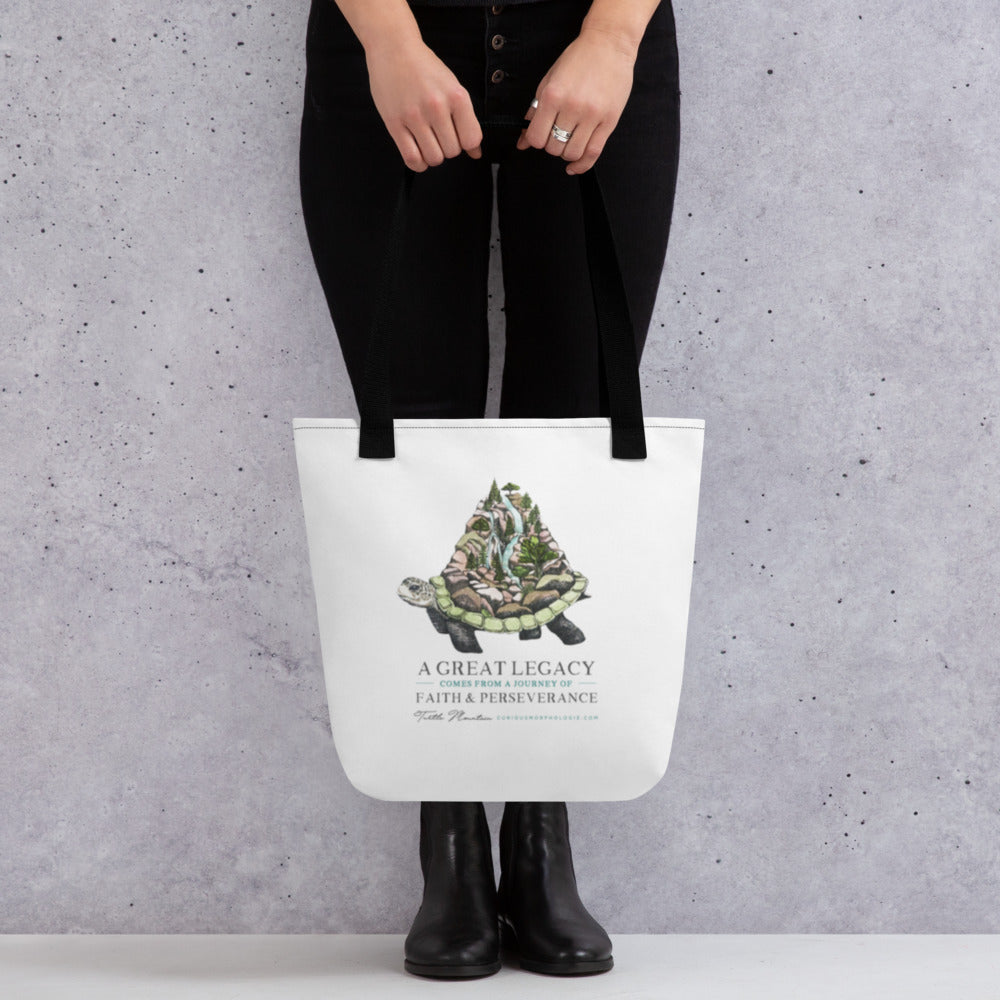 Turtle Mountain Tote Bag