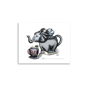 Elepot Giclée Art Print