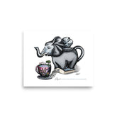 Elepot Giclée Art Print