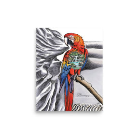 Macaoasis Giclée Art Print
