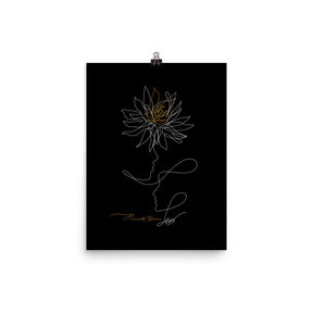 Humanity Blooms Art Print
