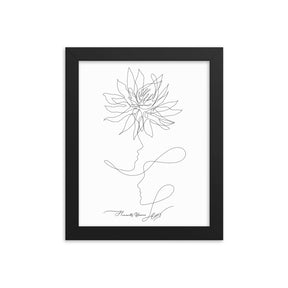 Humanity Blooms Art Print