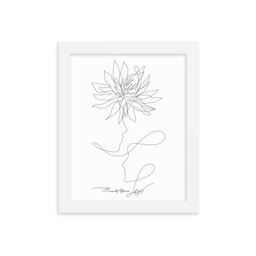 Humanity Blooms Art Print