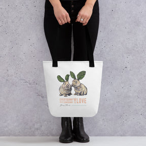 Bunny Munch Tote Bag