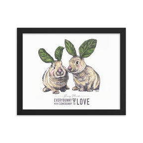 Bunny Munch Art Print