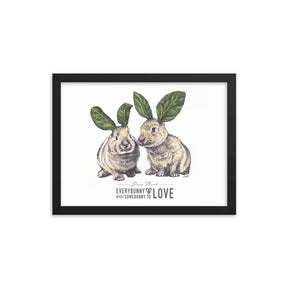 Bunny Munch Art Print