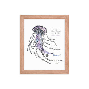 Chandelier Jellyfish Art Print