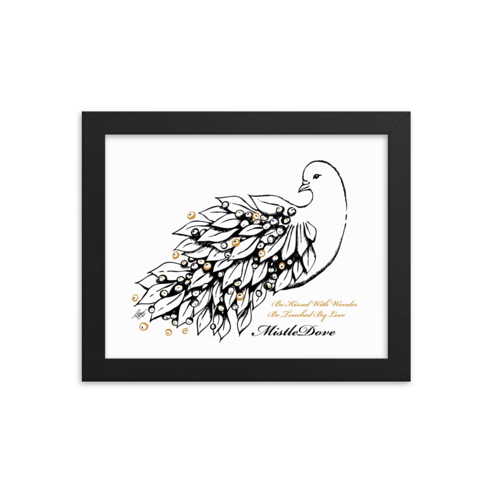 Mistle Dove Art Print