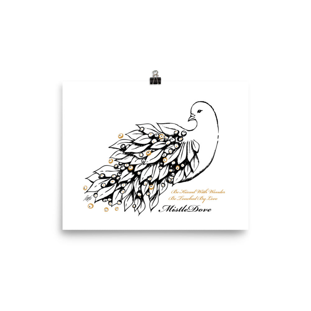 Mistle Dove Art Print