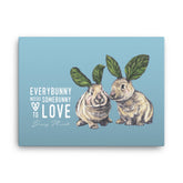 Bunny Munch Canvas Print