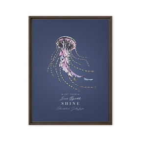 Chandelier Jellyfish Canvas Print