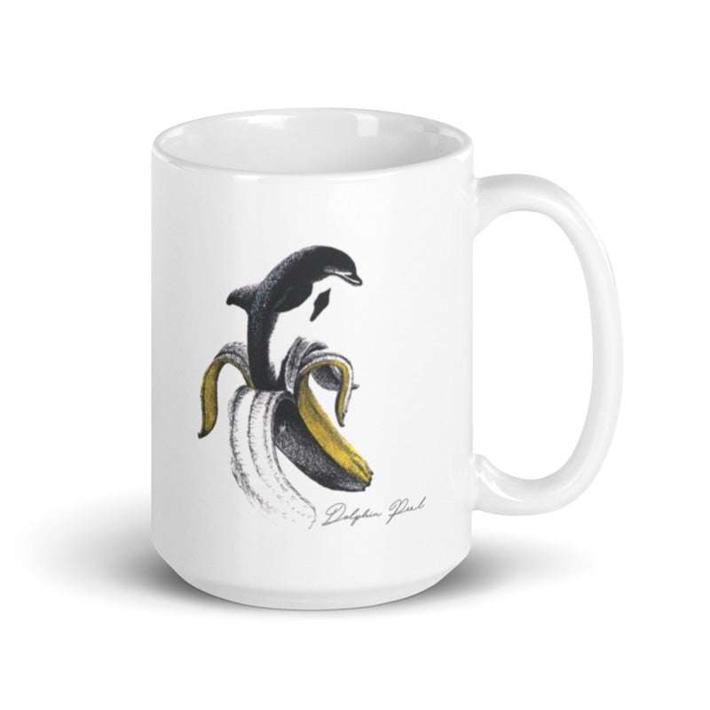 Dolphin Peel Inspirational Mug
