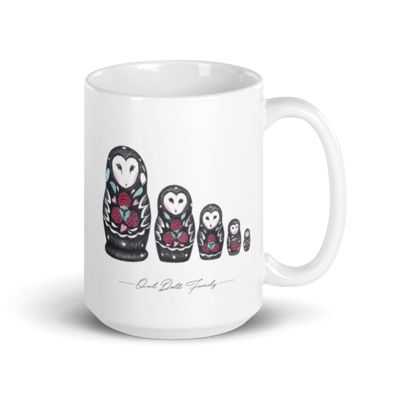 Owl Doll Family Inspirational Mug
