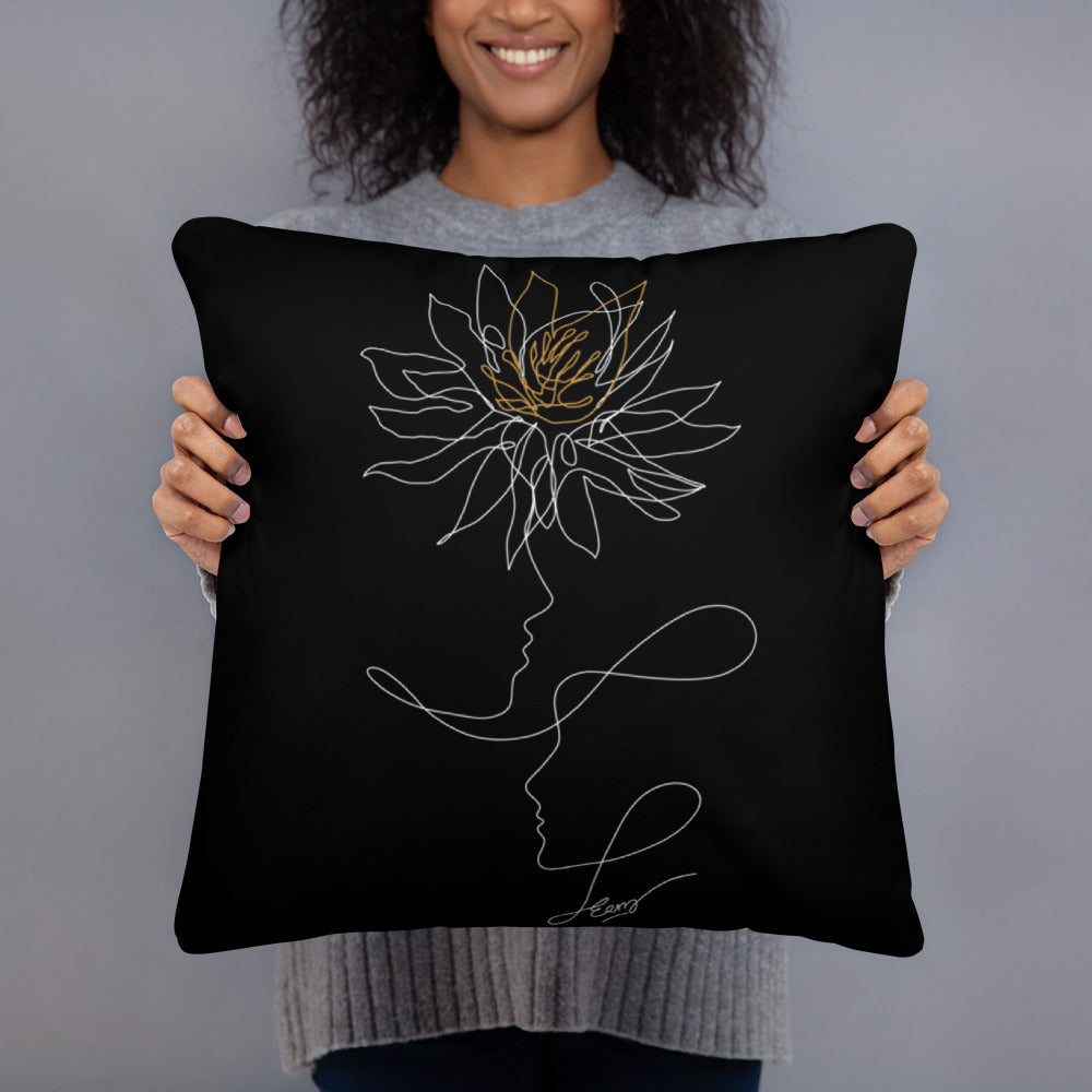 Humanity Bloom Cuddle Pillow (Two-Sided)