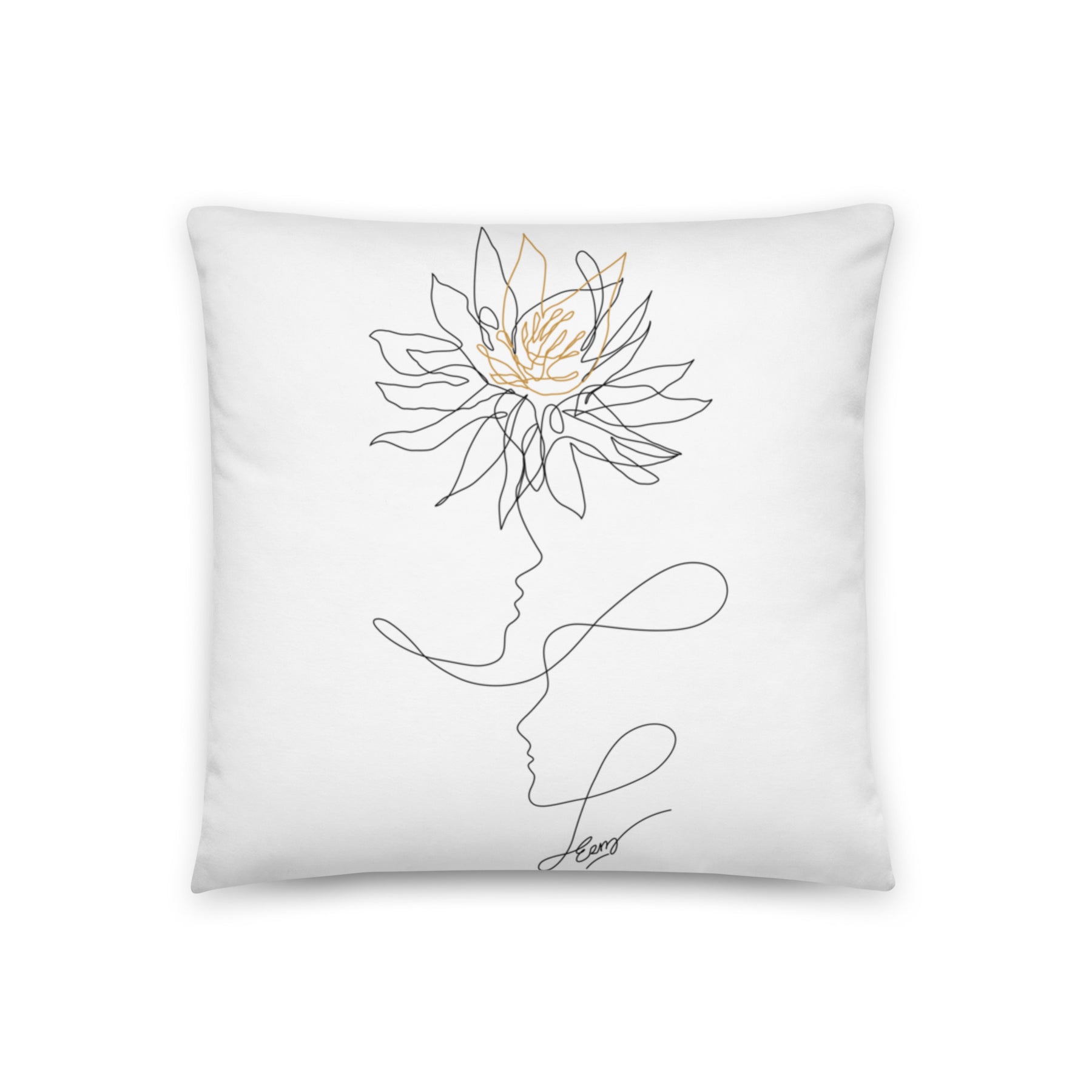 Humanity Bloom Cuddle Pillow (Two-Sided)