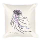 Chandelier Jellyfish Cozy Cuddle Pillow (Two-Sided)