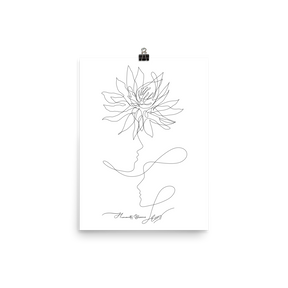 Humanity Blooms Art Print