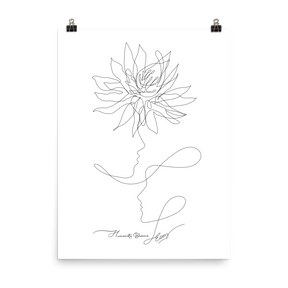 Humanity Blooms Art Print